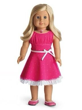 American Girl Heart Dress Just Like You outfit 2009 retired